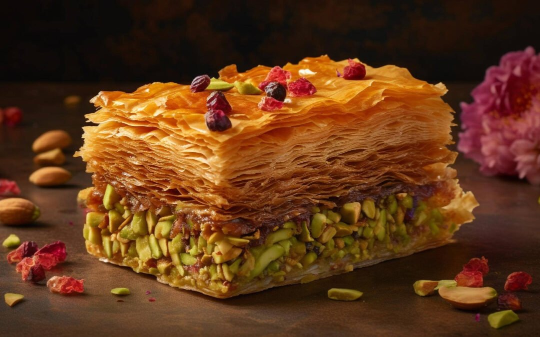 Impress clients and colleagues with baklava corporate gifts.